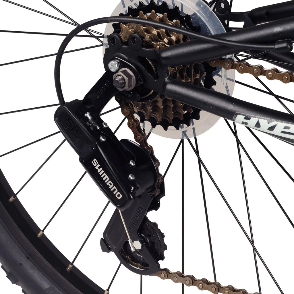 Hyper Bicycles Men's Havoc Mountain Bike, 26 inch, 21 Speed, Black