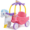 Little Tikes Princess Horse And Carriage Ride-On Toy, 43.50 x 20 x 37.75 Inches - 642326M
