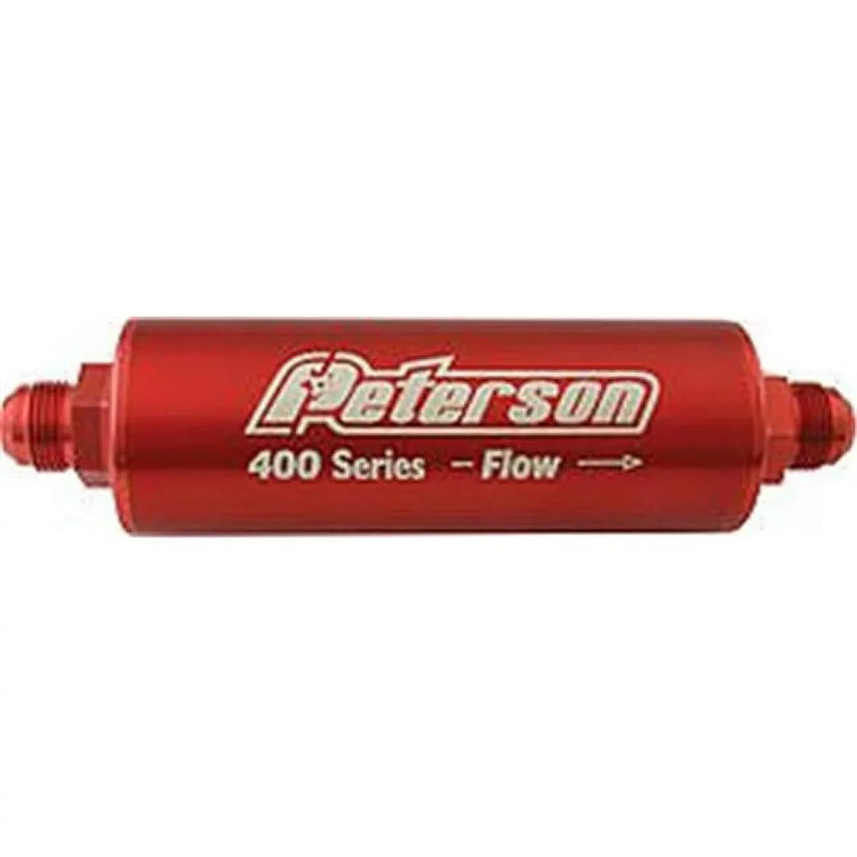 Peterson Fluid 400 Series Inline Oil Filter With Bypass, 60 Micron Element, -12 AN Fittings - PTR09-0452