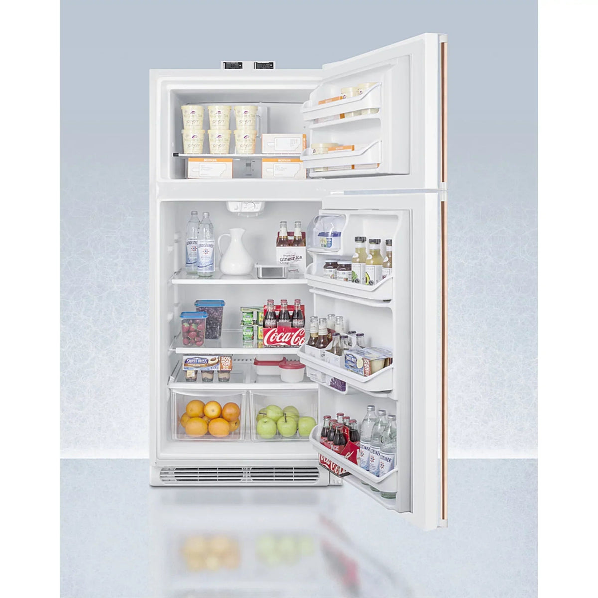 18 Cu.Ft. Break Room Refrigerator-Freezer, White