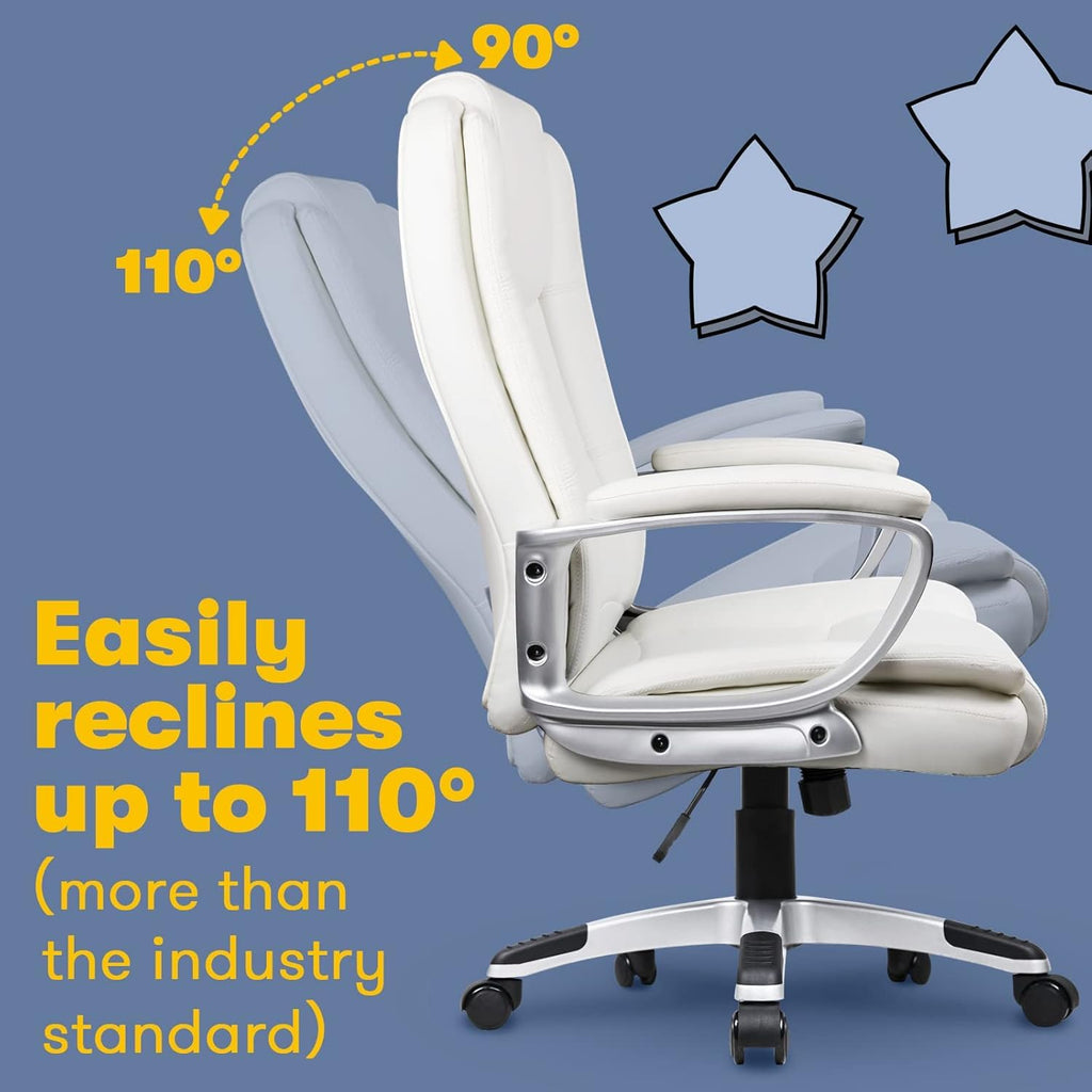 400 LBS Big And Tall Heavy Duty Ergonomic High-Back Office Chair
