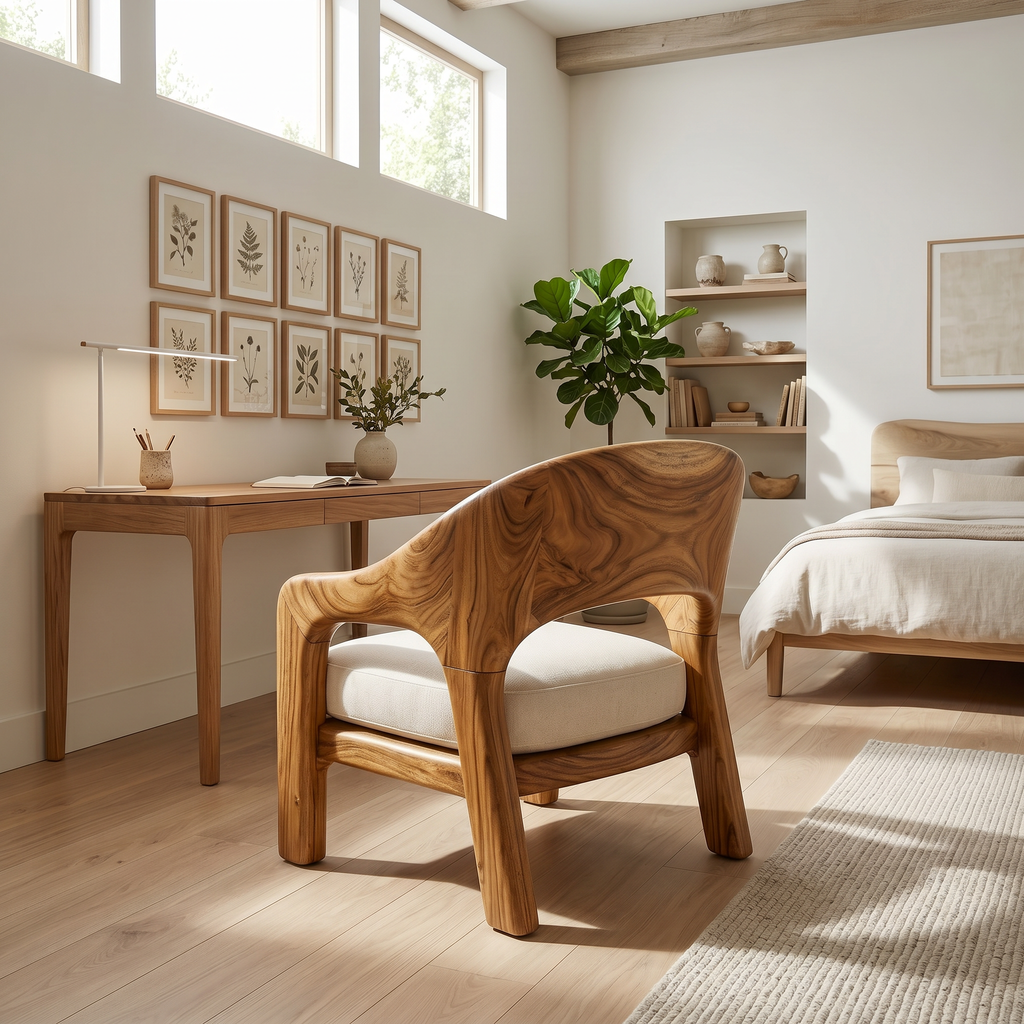 European Contemporary Lounge Chair Luxury Bedroom