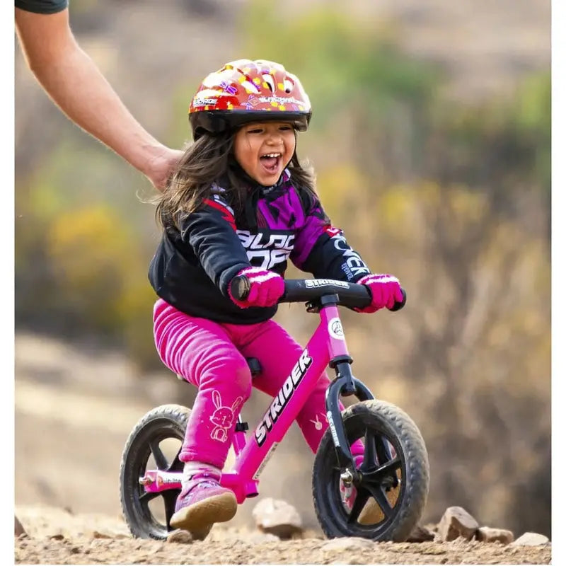 Strider 12 Sport Balance Bike, Pink, Ages 18 Months-5 Years - 12 Sport