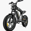 AKEZ Retro Style 1000W Electric Bike, 28 Mph, 94 Mile Range, 20 x 4.0 inch Fat Tires, 7-Speed