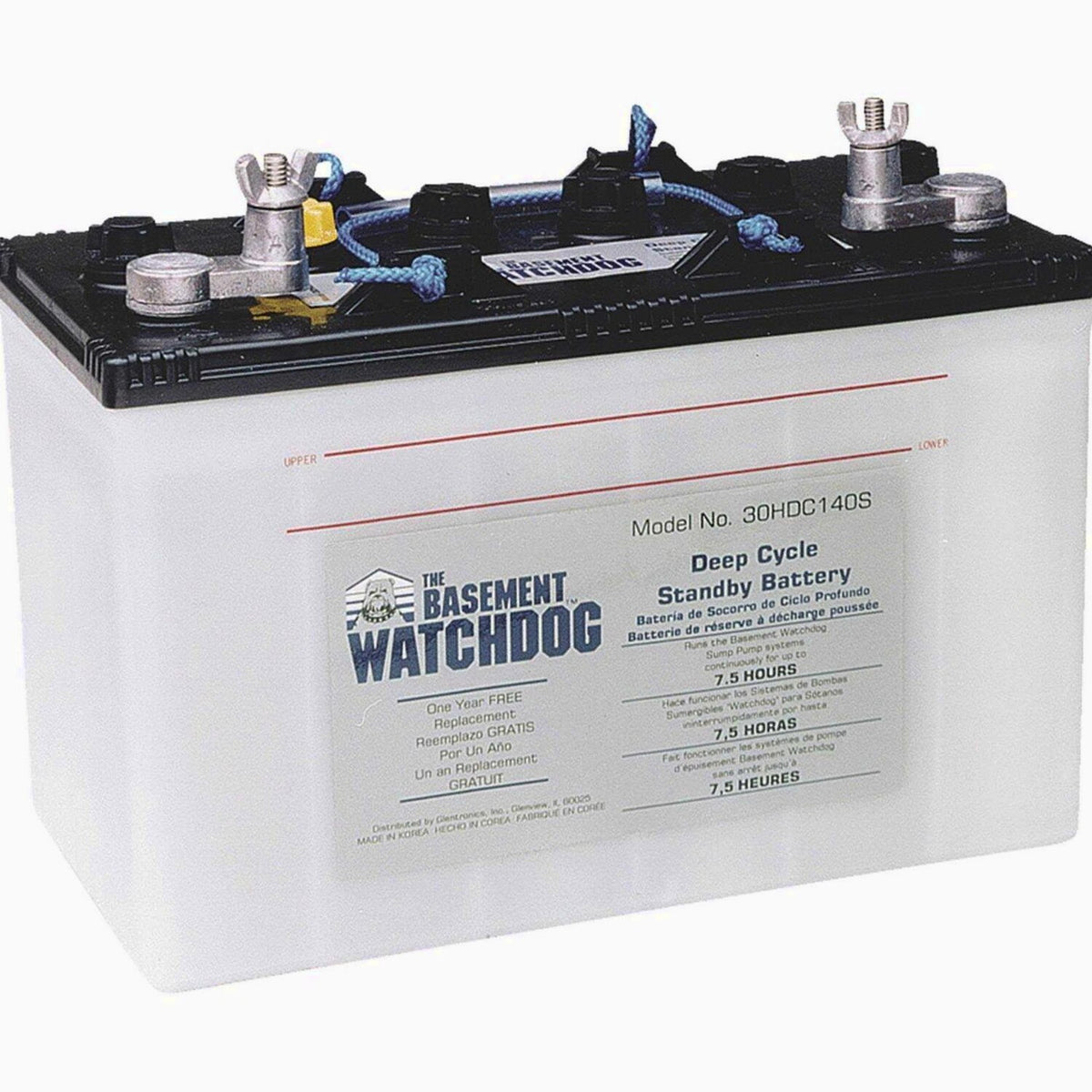 Basement Watchdog Battery - 30HDC140S