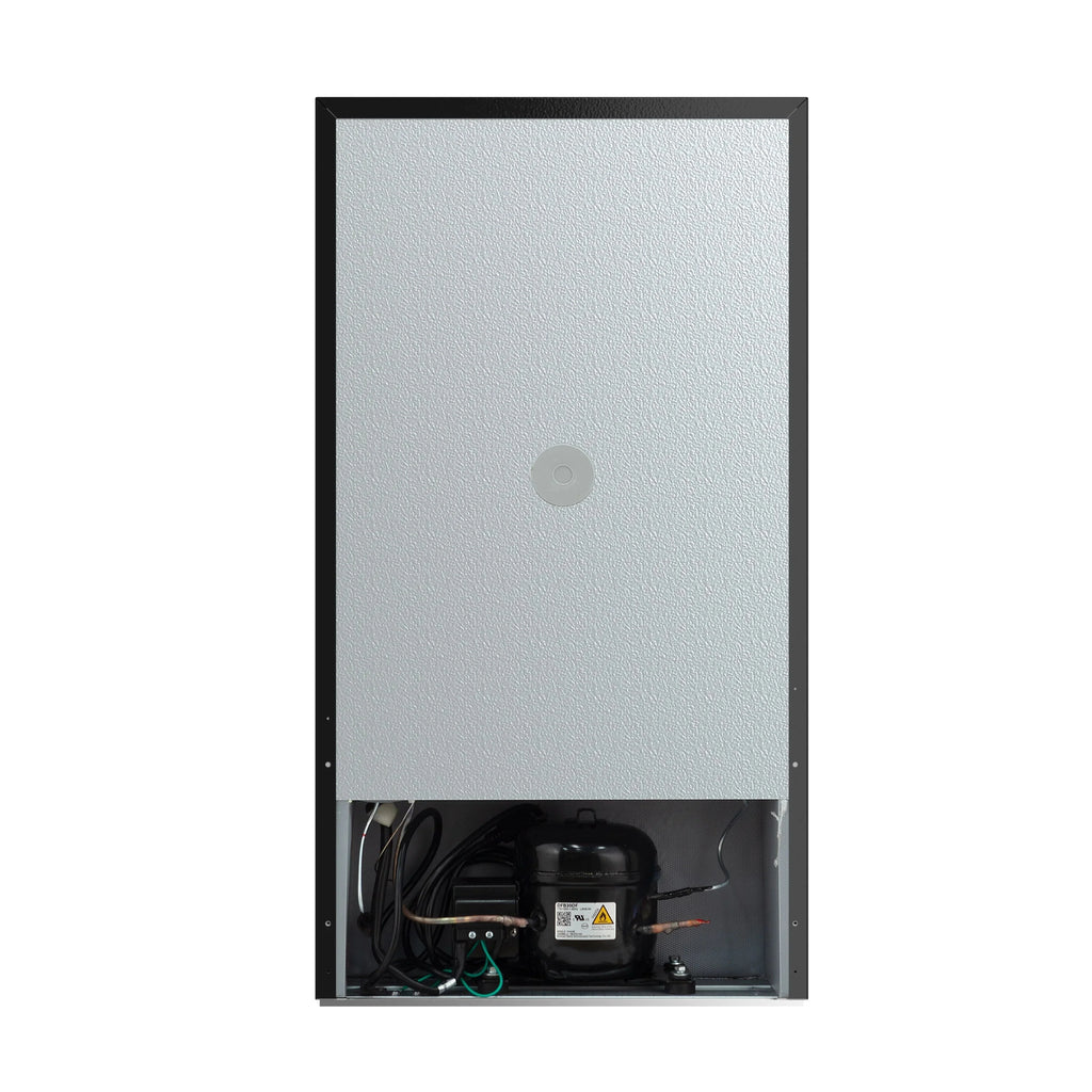 ARCTIC CHEF 3.2 Cu Ft Single Door Mini Fridge, Black