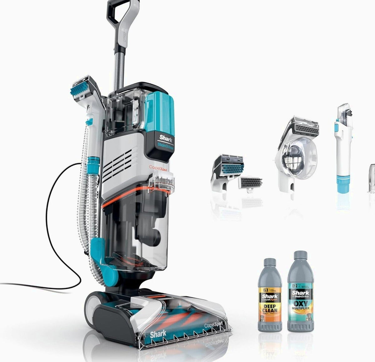 Shark CarpetXpert Carpet Cleaner, Cyan - EX201