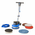 Prolux Core Heavy Duty Commercial 13in Floor Polisher Buffer Scrubber Machine With 5 Pads - Core