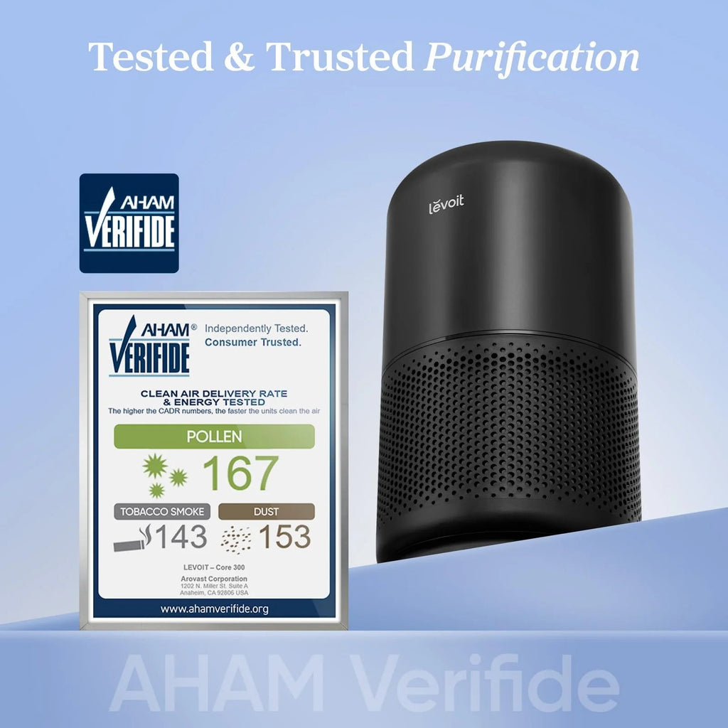 Compact Home Air Purifier - 56W 143 CFM