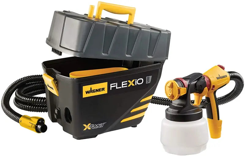 Wagner Handheld HVLP Paint Sprayer With X-Boost And Two Nozzles - FLEXiO 590