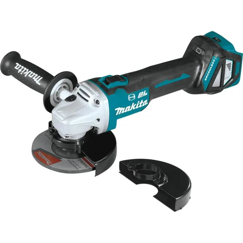 Makita 18V LXT 4-1/2 / 5 in Cut-Off/Angle Grinder With Electric Brake And AWS Bare Tool - XAG17ZU