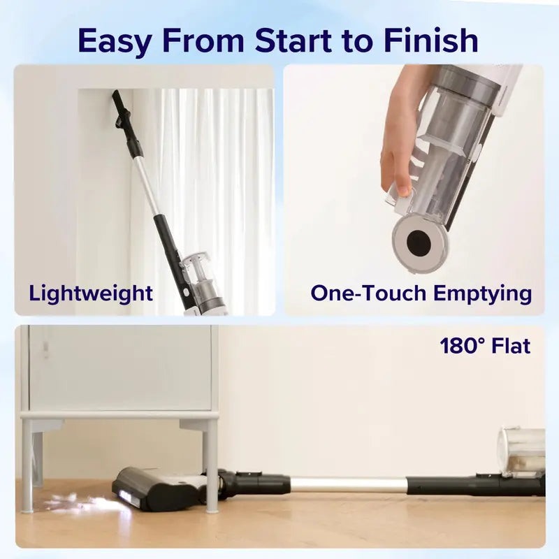 LEVOIT Cordless Vacuum Cleaner With Anti-Hair Wrap, 50-Min Battery, Pet Tool And 5-Stage Filtration
