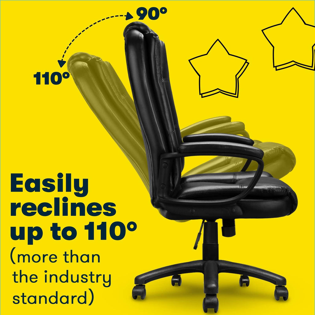 400 LBS Big And Tall Heavy Duty Ergonomic High-Back Office Chair