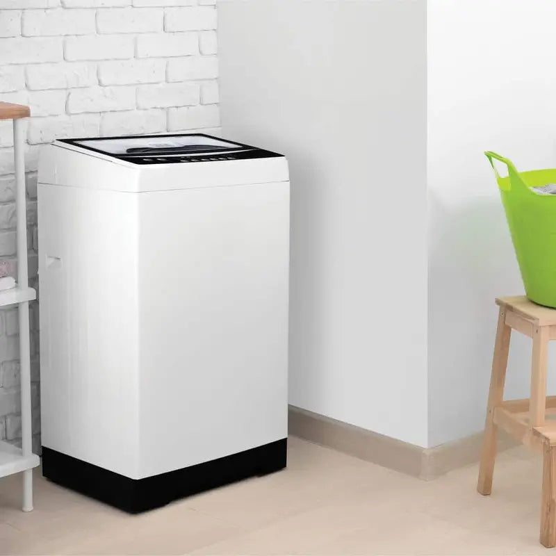 BLACK+DECKER Portable Top Load Washing Machine, 1.7 Cu. Ft., 6-Cycle, White, 20.3 x 20.7 x 36.6 in - BPWM16W