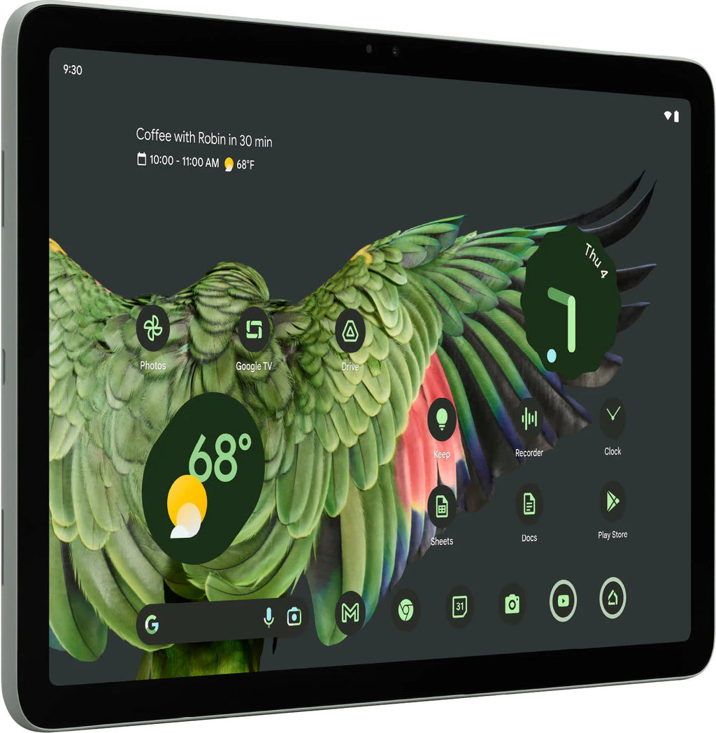 Google Pixel Tablet 11in Android Tablet 256GB Wi-Fi Hazel With Charging Speaker Dock
