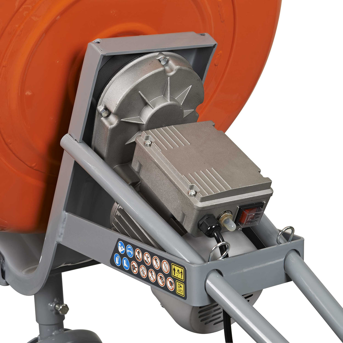 YARDMAX 5.0 Cu Ft Concrete Mixer - YM0146