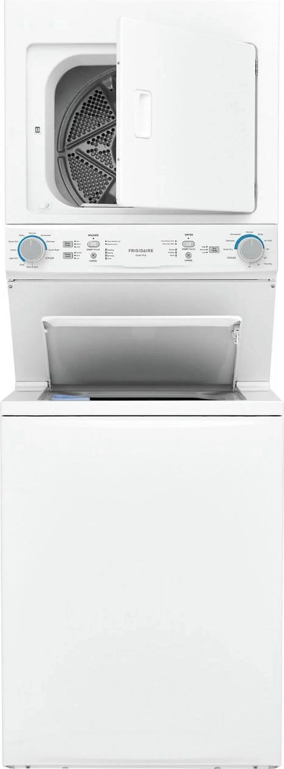 Frigidaire Electric Washer And Dryer, 5.5 Cu. Ft., White, 120 V
