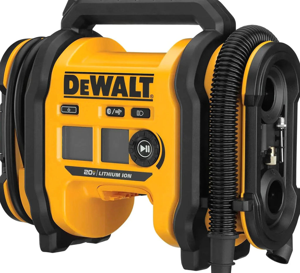 DEWALT 20V MAX Tire Inflator With Automatic Shut-Off And LED Light - DCC020IB