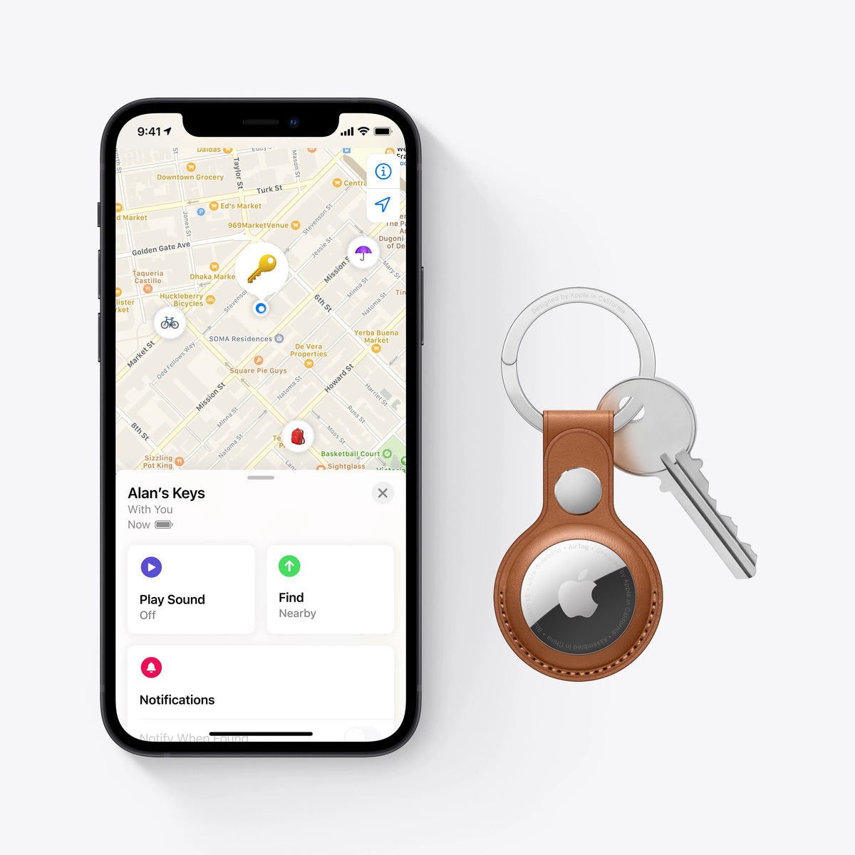 Apple AirTag Item Tracker - 4 Pack