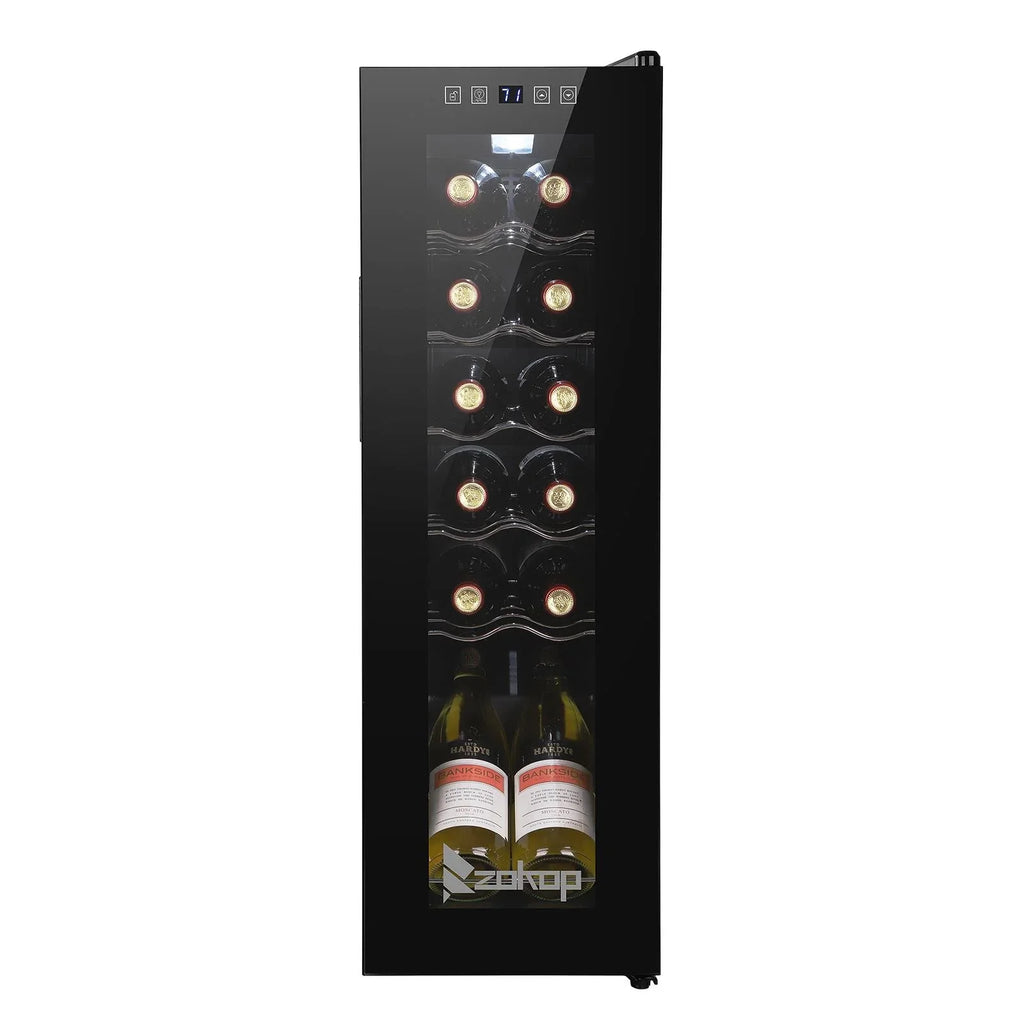 Ktaxon 18 Bottle Compressor Wine Cooler, 1.8 Cu.Ft, 52L - Freestanding