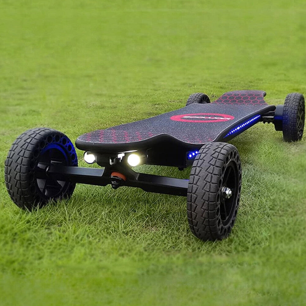 Electric Skateboard 4000 Watts, 12S3P, 35 Mph, 22 Mile Range, 6 Inch Wheels