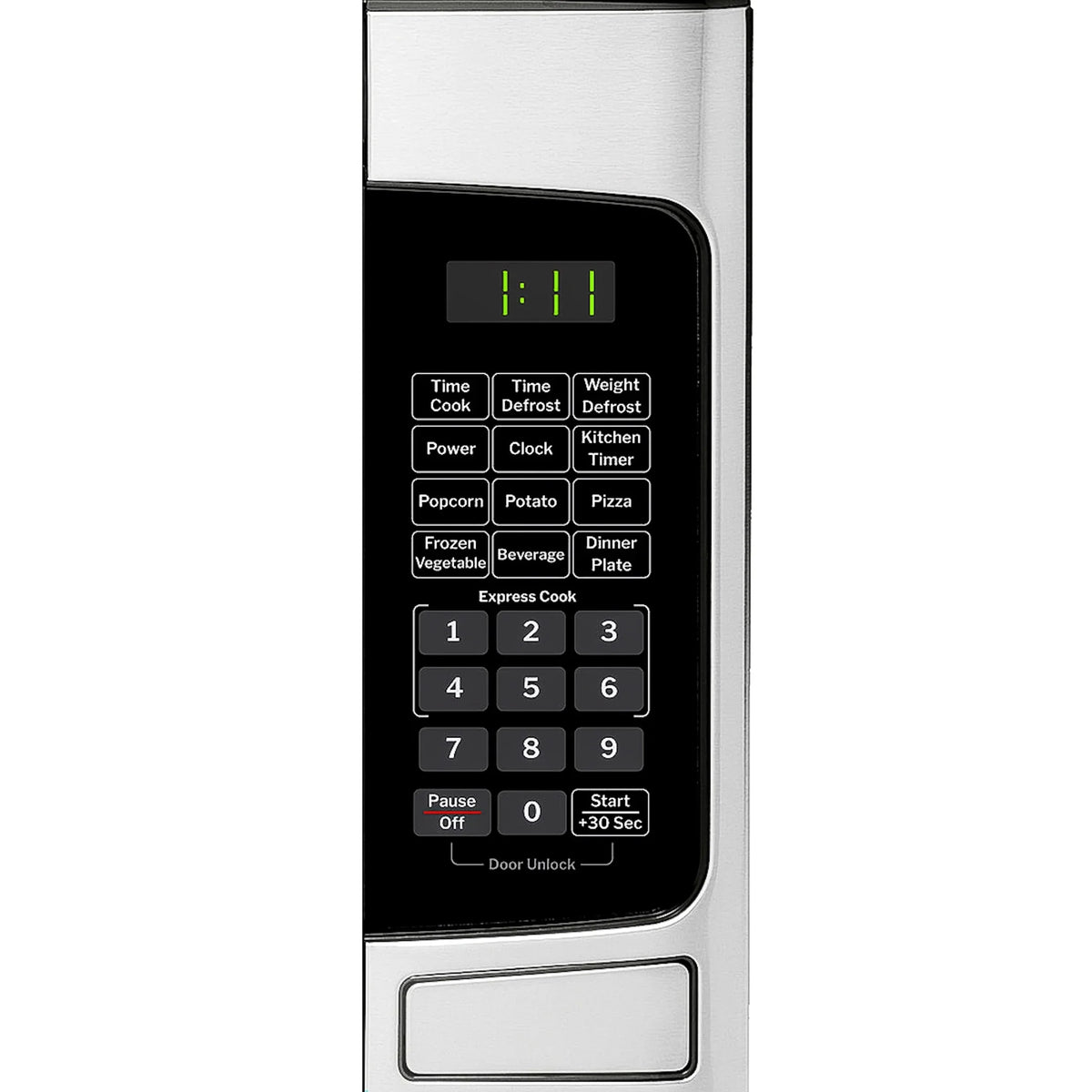 GE 1.1 Cu Ft 950W Stainless Steel Countertop Microwave Oven - GCST11N1WSS