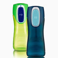 Contigo Trekker Kids Water Bottle With AUTOSEAL Lid, 14oz, 2-Pack, Granny Smith & Nautical