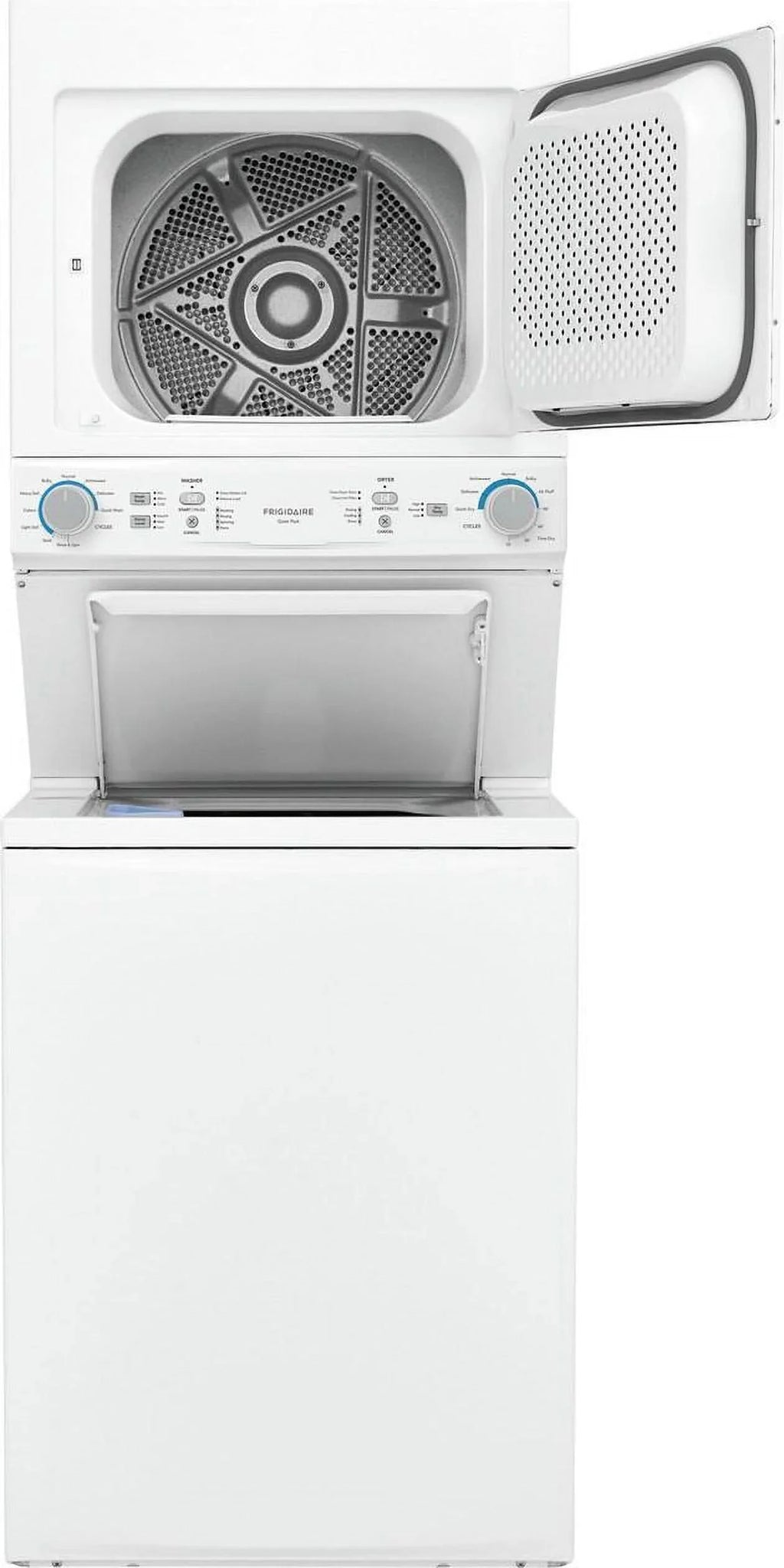 Frigidaire Electric Washer And Dryer, 5.5 Cu. Ft., White, 120 V