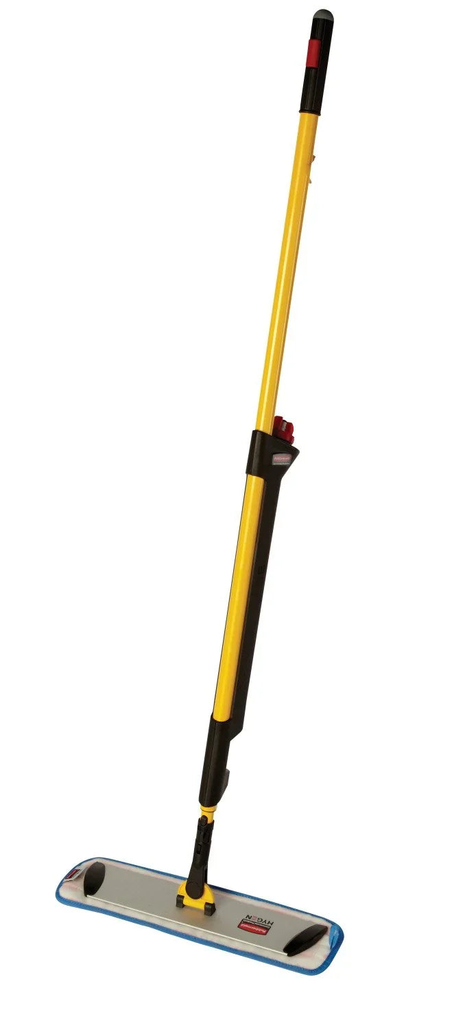 Pulse Microfiber Floor Cleaning System, Single-Sided Mop Frame, Yellow, 21 Ounce, 18 inch