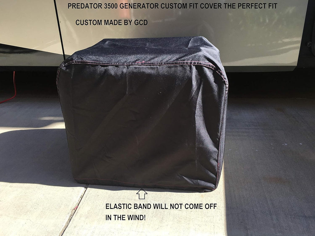 Predator Inverter 3500 Watt Generator Cover, Black, 30in x 20in x 24in