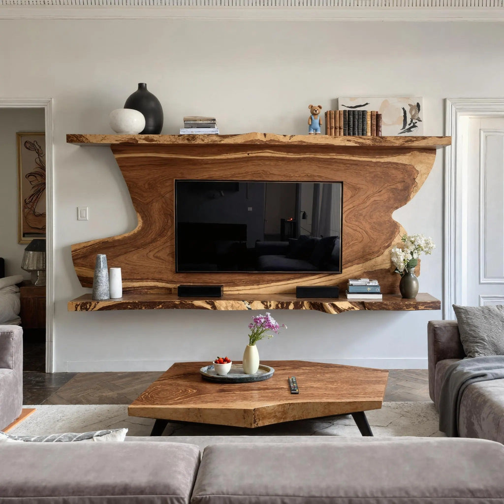 Contemporary Geometric Coffee Table For Modern Living Room - view 2