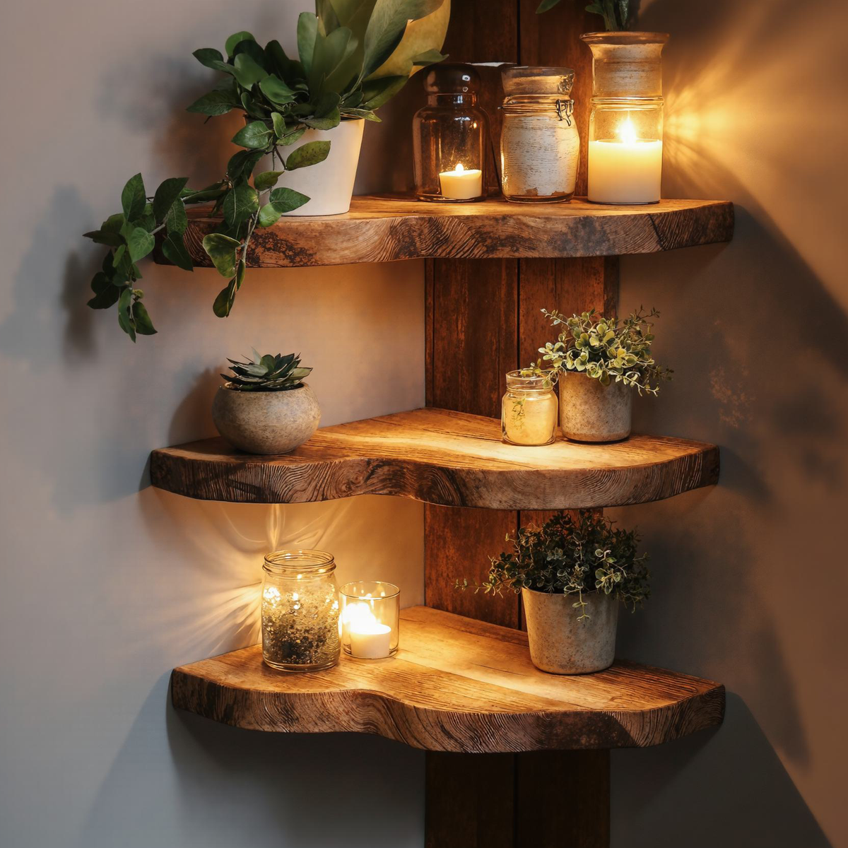 Custom Size Live Edge Wood For Livingroom - view 2