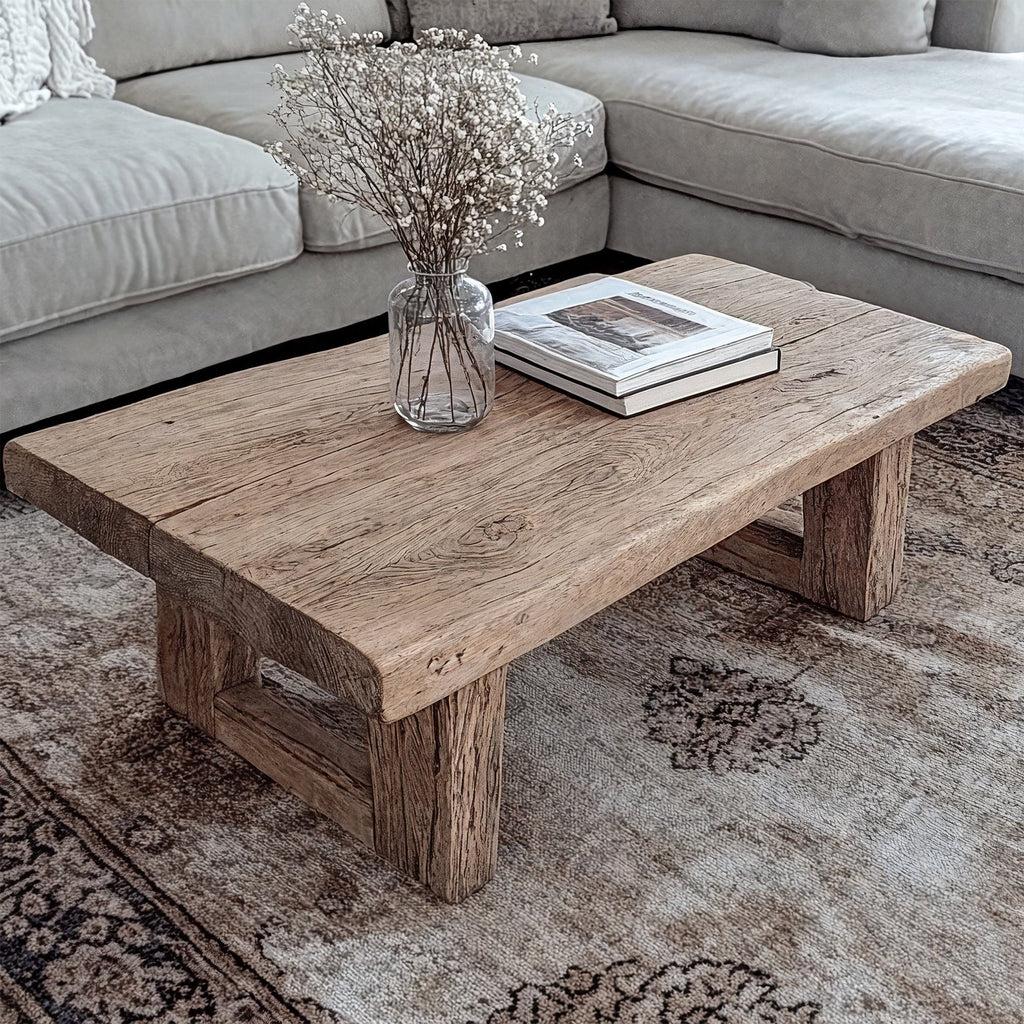 Coffee Table Reclaimed Driftwood - view 2