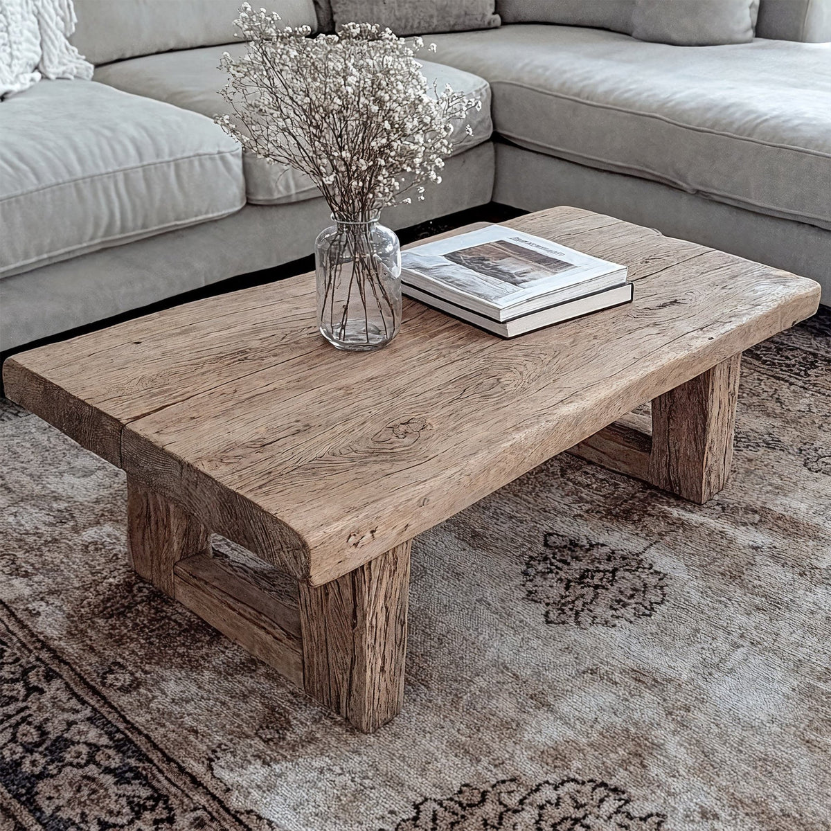 Coffee Table Reclaimed Driftwood - view 2