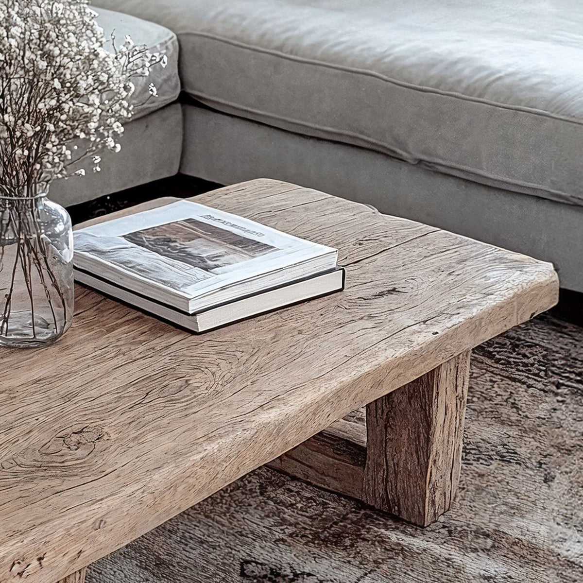 Coffee Table Reclaimed Driftwood - view 4