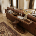 Artistic Flowing Base Console Table Entryway Hallway Living Room