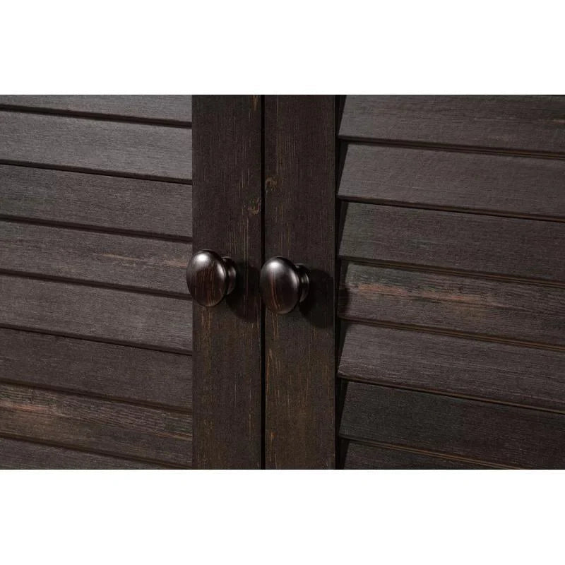 Bredevoort Manufactured Wood Armoire - 61 in H x 35.5 in W x 16.75 in D