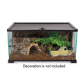 REPTIZOO Knock-Down Mini Glass Reptile Habitat, 20in x 12in x 10in, 10 Gallon