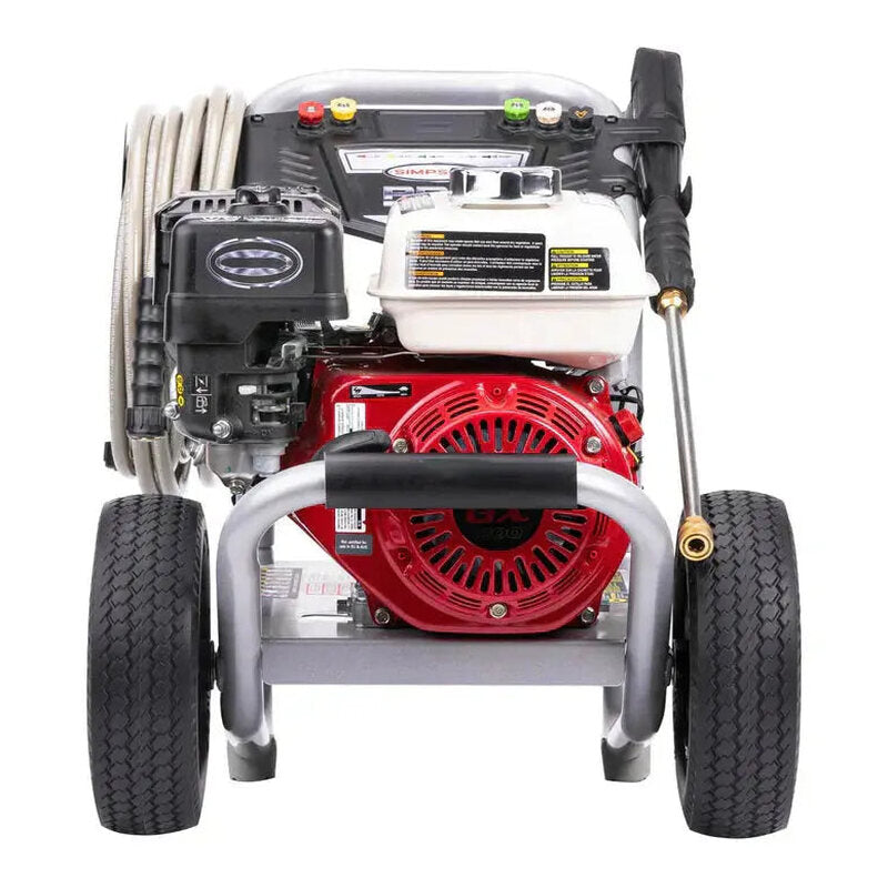 Gas Pressure Washer 3700 PSI 2.5 GPM With Honda GX200 Engine And AAA Triplex Pump - TMI49900