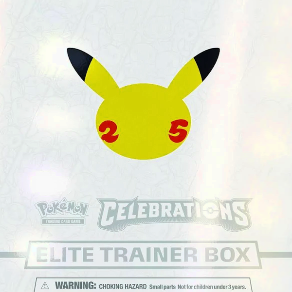 Pokemon Celebrations Elite Trainer Box With 10 Booster Packs, Greninja Foil Card, 65 Sleeves & Energy Cards
