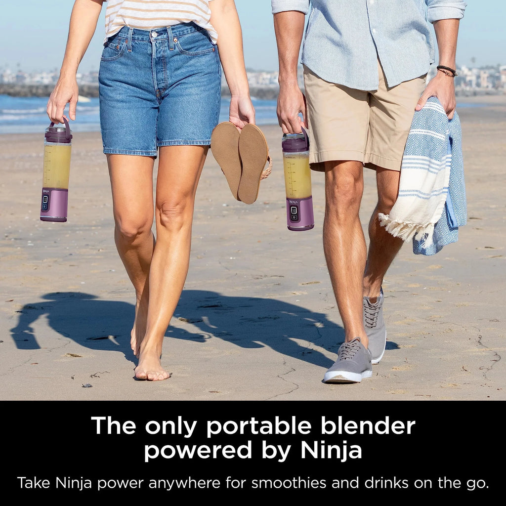 Ninja Blast Portable Personal Blender, Cordless, 18 oz, Metallic Purple - BC151PL