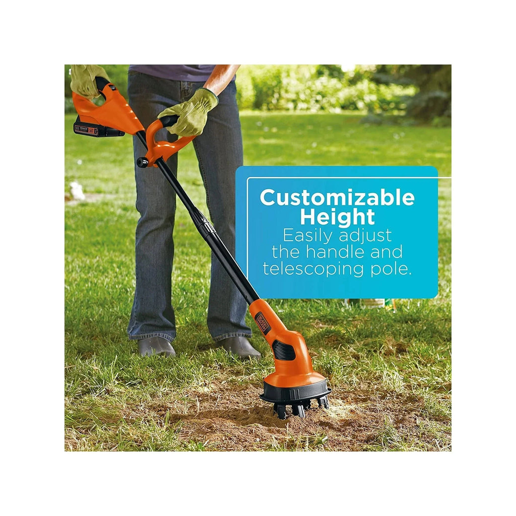 Black+Decker 20V Max Lithium Garden Cultivator - LGC120