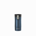 Contigo AUTOSEAL West Loop Vacuum-Insulated Stainless Steel Travel Mug With Easy-Clean Lid, 12 oz, Transparent Blueberry