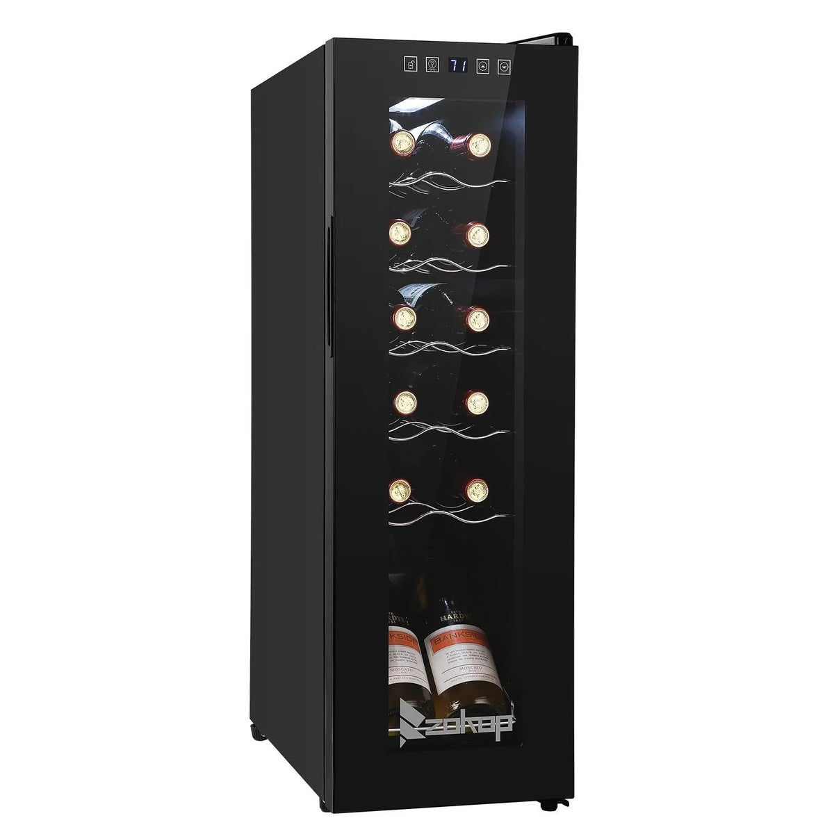 Ktaxon 18 Bottle Compressor Wine Cooler, 1.8 Cu.Ft, 52L - Freestanding