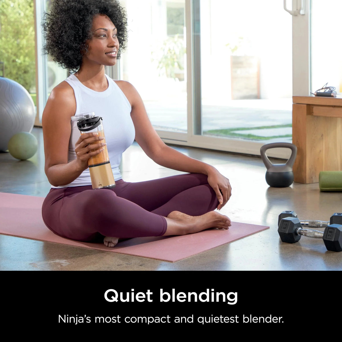 Ninja Blast Portable Personal Blender, Cordless, 18 oz, Metallic Purple - BC151PL