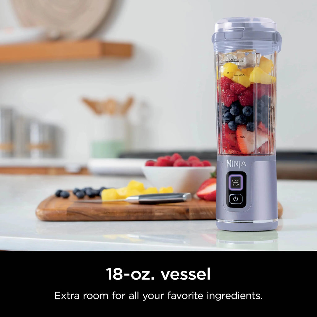 Ninja Blast Portable Personal Blender, Cordless, 18 oz, Metallic Purple - BC151PL