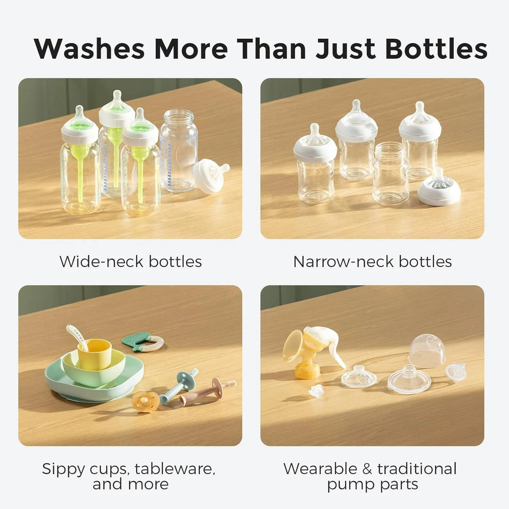 Momcozy Baby Bottle Washer, Sterilizer & Dryer - All-in-One Cleaning Machine
