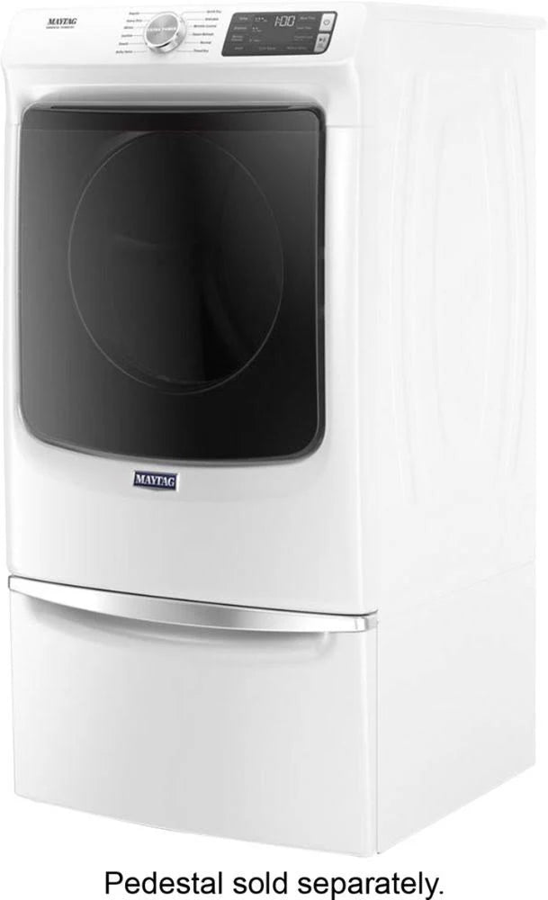 Maytag 7.3 Cu. Ft. Front-Loading Electric Dryer, White - MED6630HW