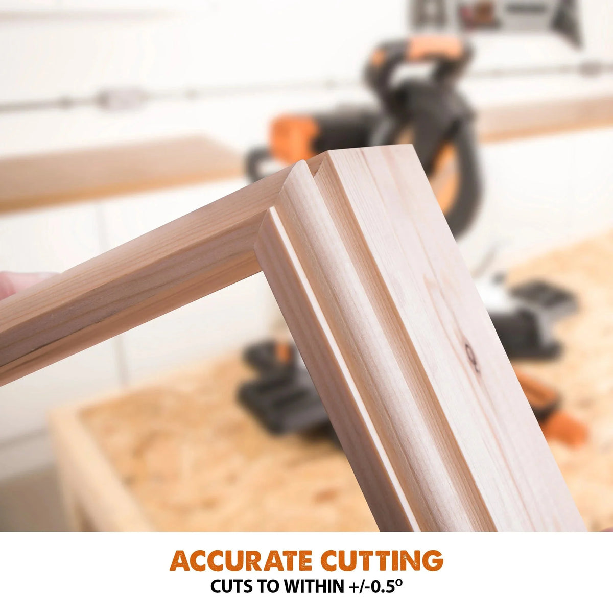 Evolution Dual Bevel Sliding Miter Saw With 10 in Multi-Material Cutting Blade - R255SMS-DB+