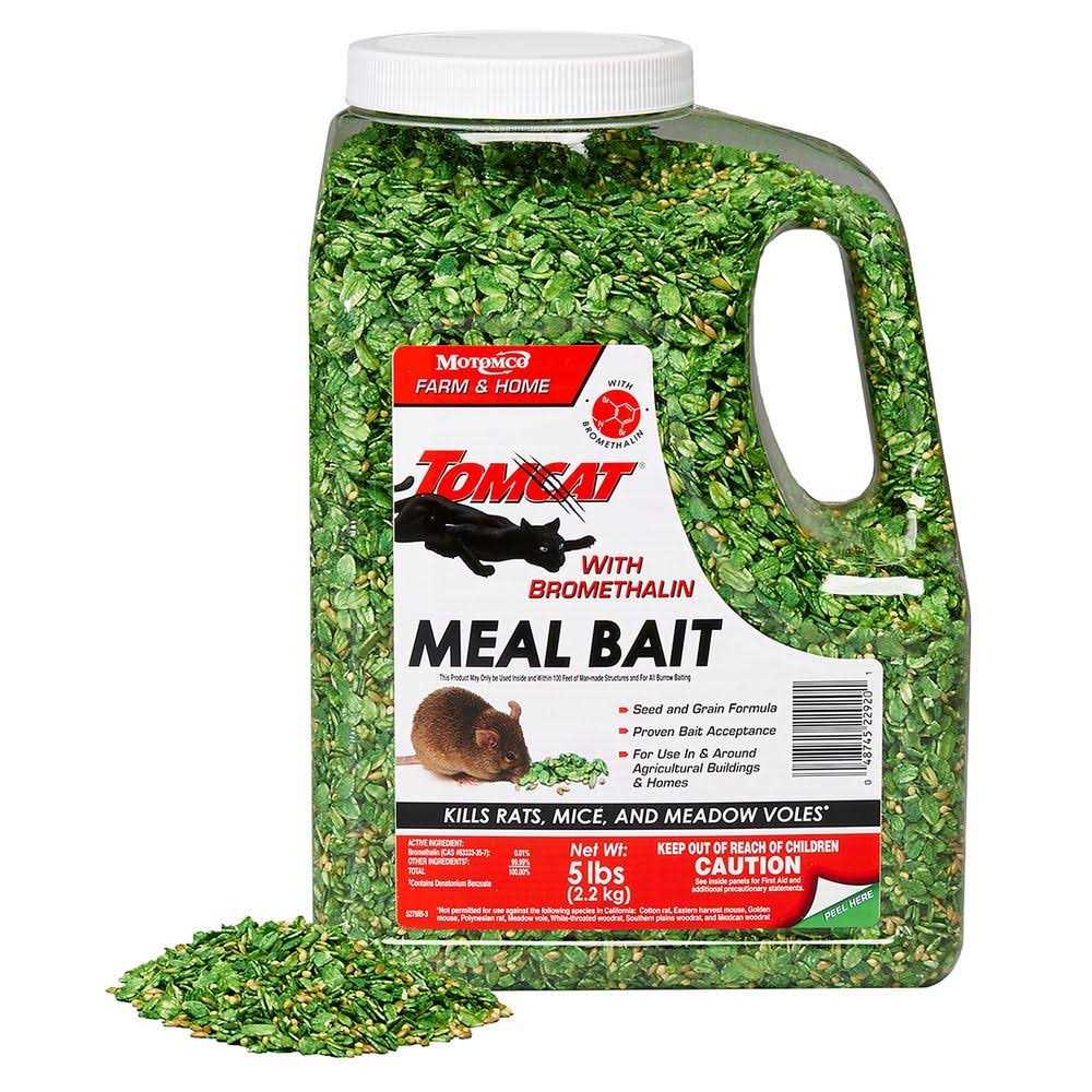 Tomcat Bromethalin Meal Bait 5 lb Jug